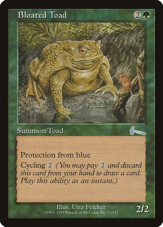 Image for Bloated Toad (97) (ULG) - Magic: The Gathering