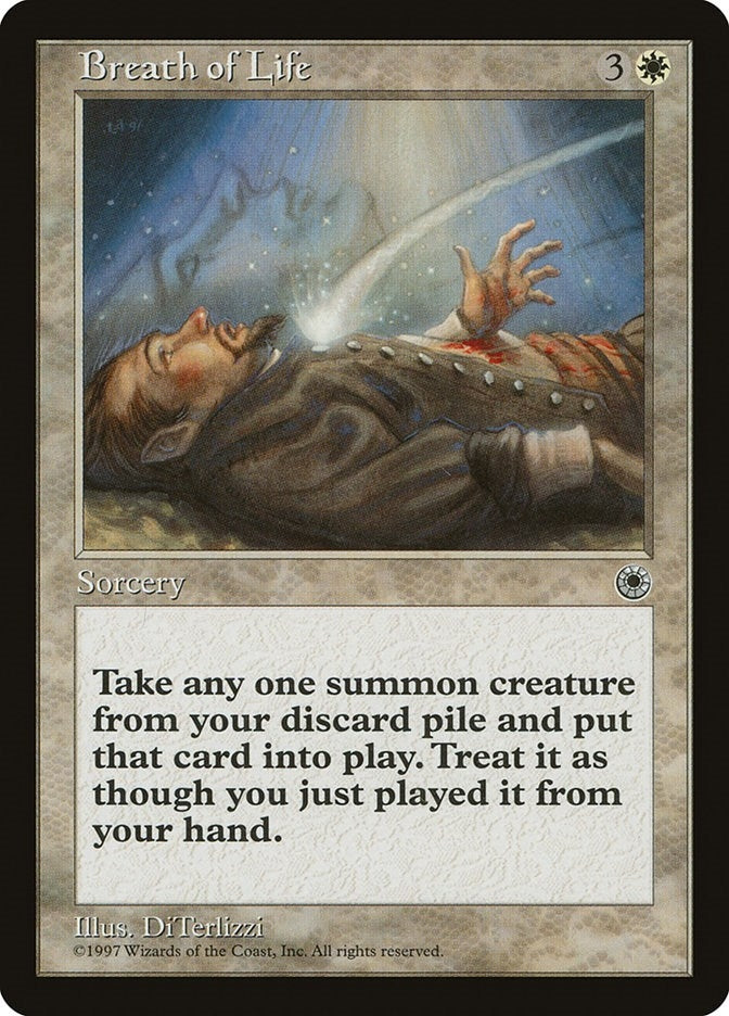 Image for Breath of Life (POR) - Magic: The Gathering
