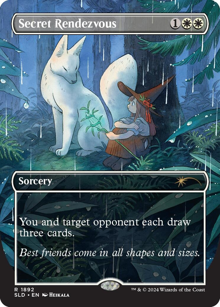 Image for Secret Rendezvous (1892) (1892) (SLD) - Magic: The Gathering