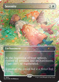 Image for Serenity (Rainbow Foil) (1893) (SLD) - Magic: The Gathering