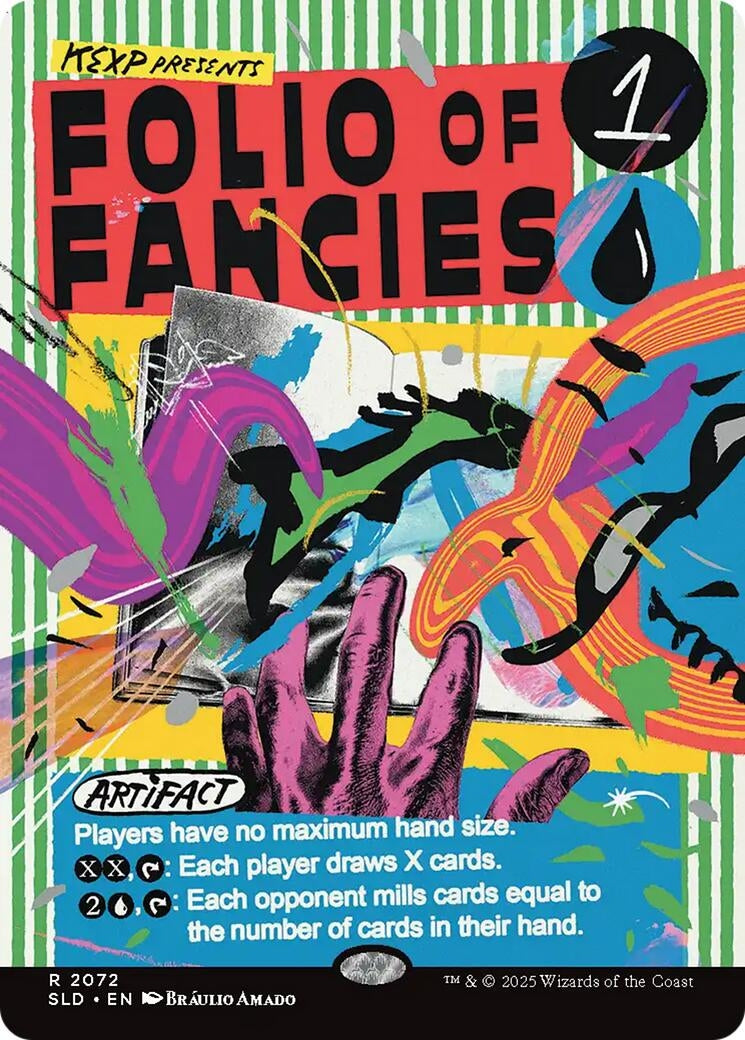 Image for Folio of Fancies (2072) (SLD) - Magic: The Gathering