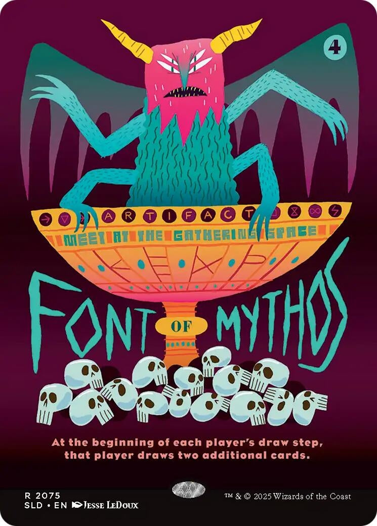 Image for Font of Mythos (2075) (SLD) - Magic: The Gathering