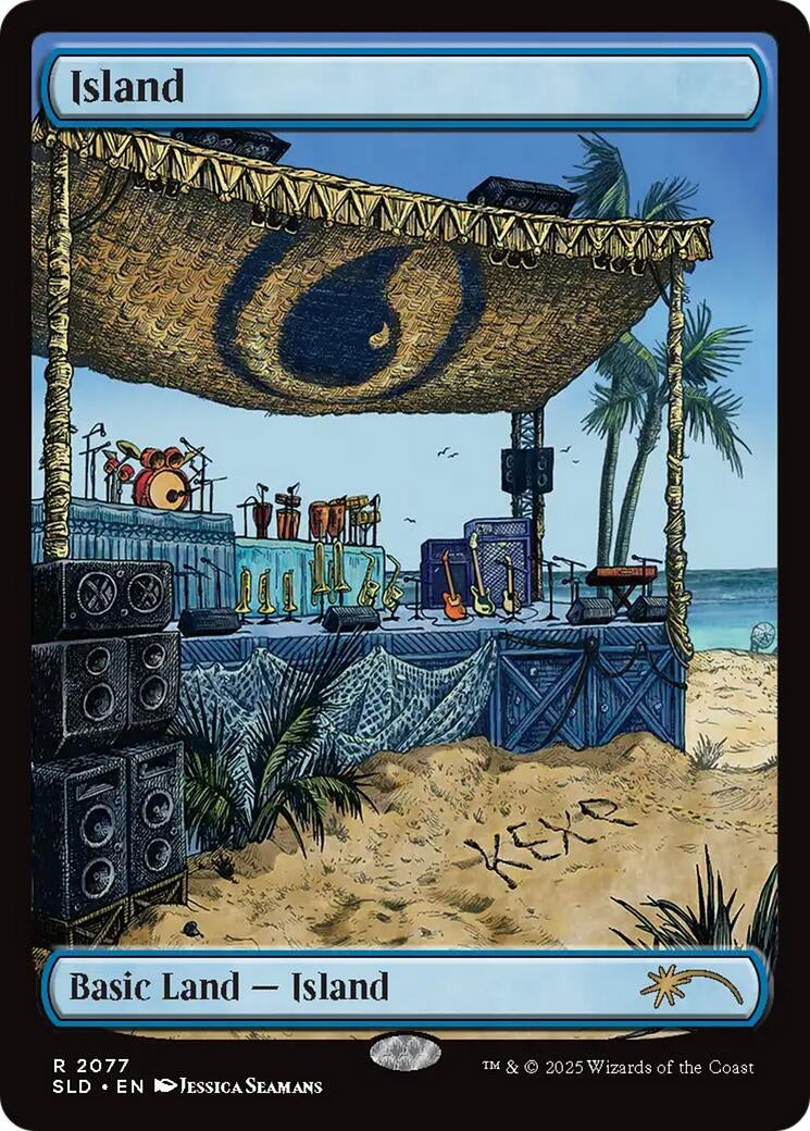 Image for Island (2077) (2077) (SLD) - Magic: The Gathering
