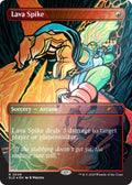 Image for Lava Spike (2049) (Rainbow Foil) (2049) (SLD) - Magic: The Gathering