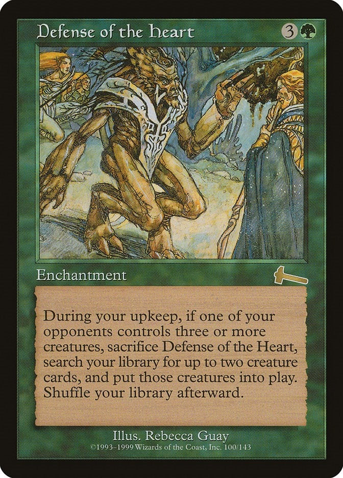 Image for Defense of the Heart (100) (ULG) - Magic: The Gathering