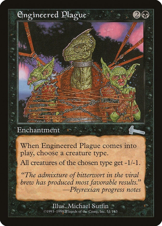 Image for Engineered Plague (51) (ULG) - Magic: The Gathering