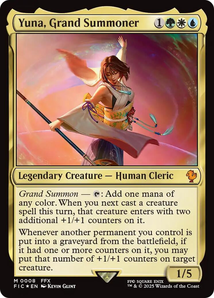 Image for Yuna, Grand Summoner (8) (FIC) - Magic: The Gathering