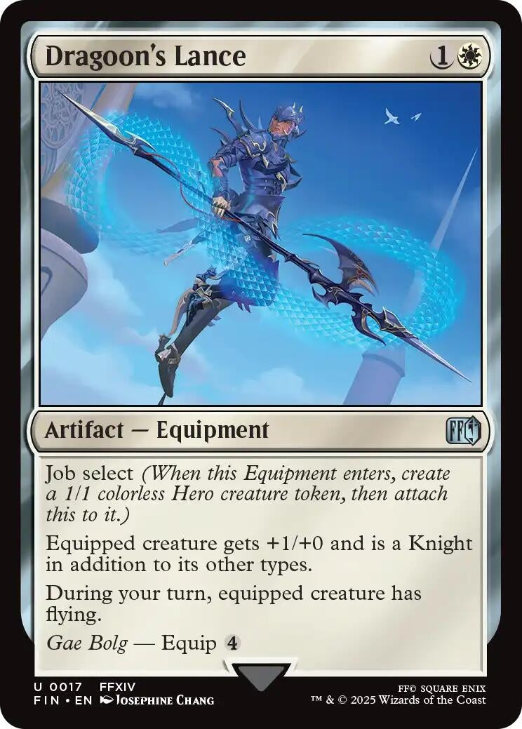 Image for Dragoon's Lance (17) (FIN) - Magic: The Gathering