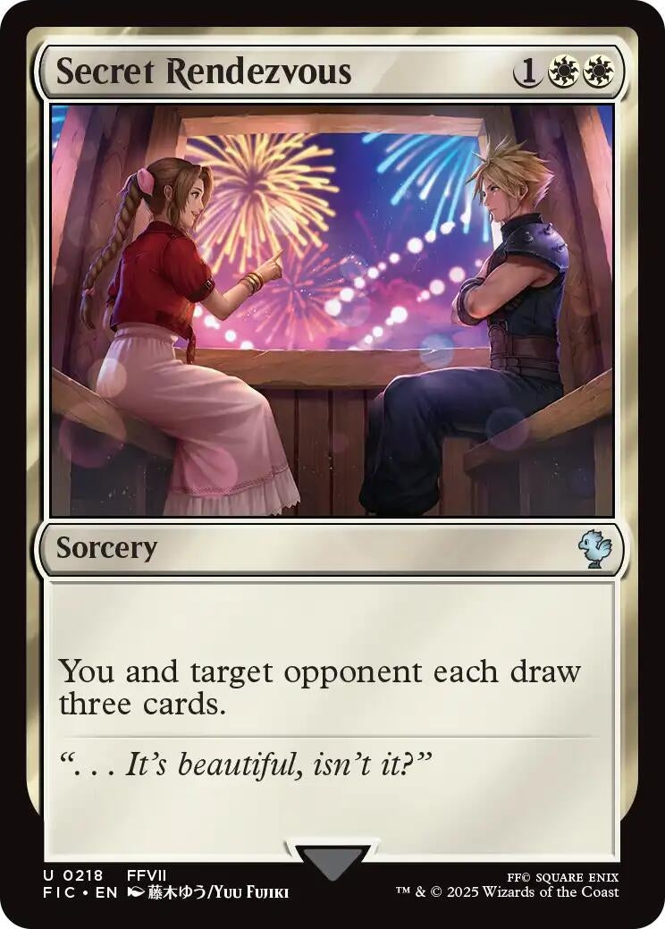Image for Secret Rendezvous (0218) (218) (FIC) - Magic: The Gathering