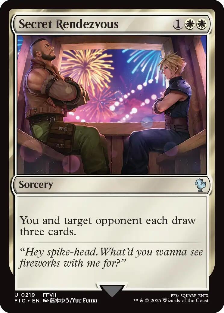 Image for Secret Rendezvous (0219) (219) (FIC) - Magic: The Gathering