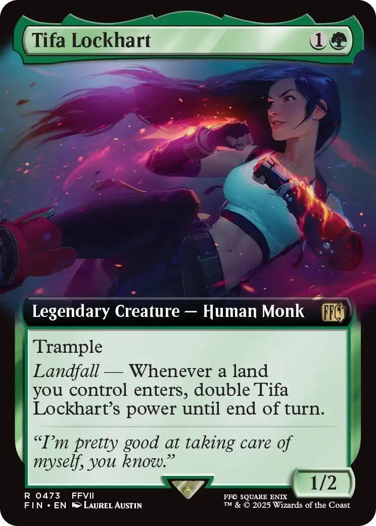 Image for Tifa Lockhart (Extended Art) (473) (FIN) - Magic: The Gathering