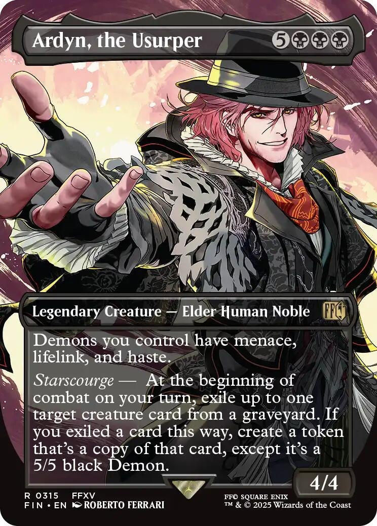 Image for Ardyn, the Usurper (0315) (Borderless) (315) (FIN) - Magic: The Gathering