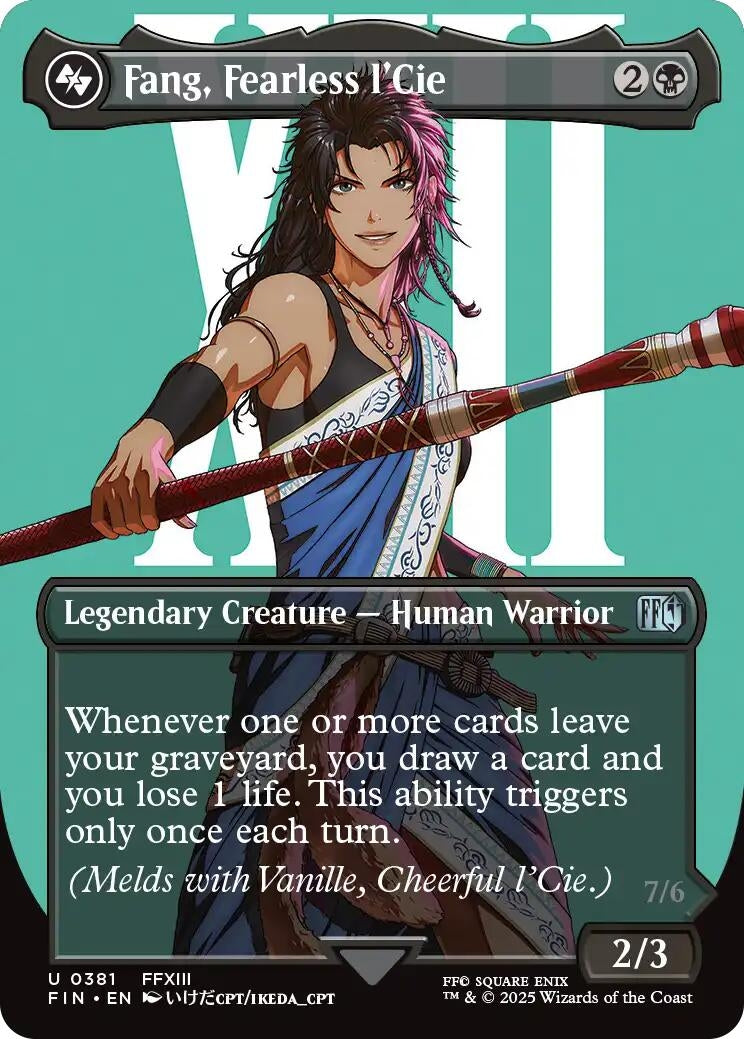 Image for Fang, Fearless l'Cie (Borderless) (381) (FIN) - Magic: The Gathering