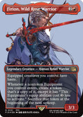 Image for Firion, Wild Rose Warrior (Borderless) (Surge Foil) (531) (FIN) - Magic: The Gathering