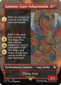 Image for Summon: Esper Valigarmanda (Borderless) (198) (FIC) - Magic: The Gathering
