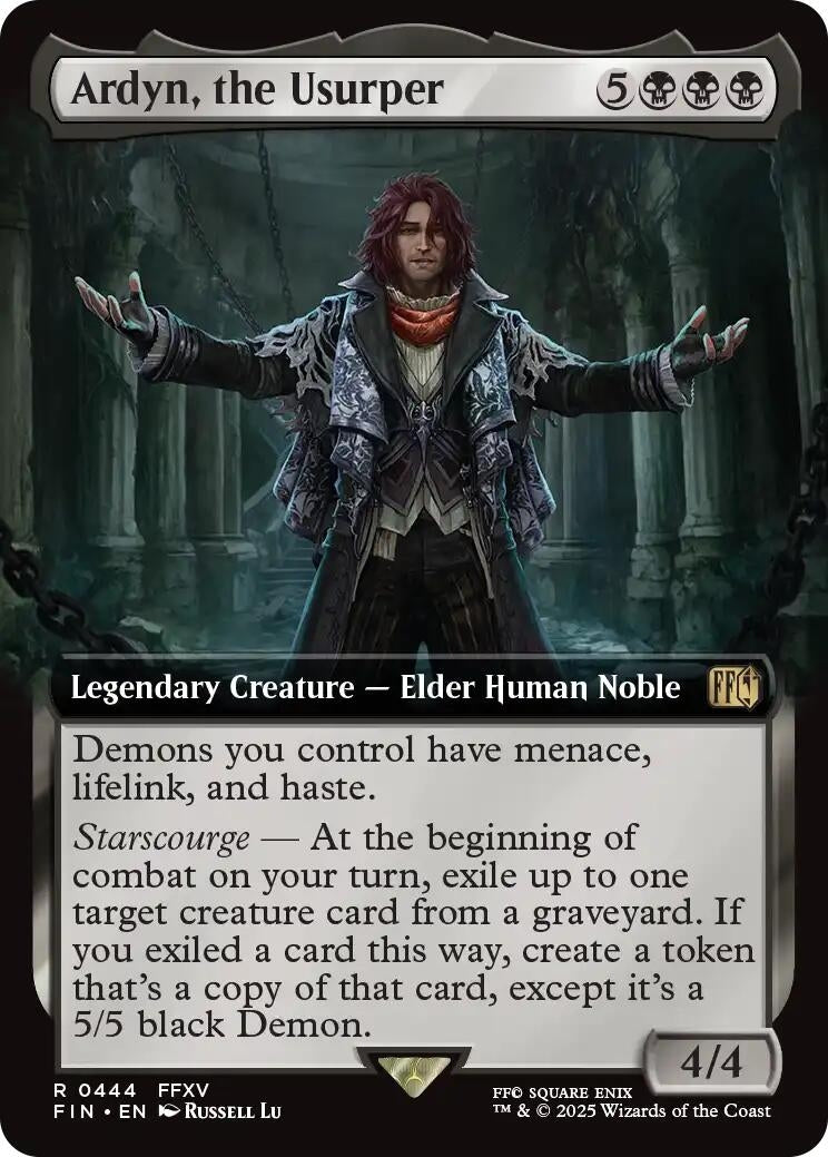 Image for Ardyn, the Usurper (Extended Art) (444) (FIN) - Magic: The Gathering