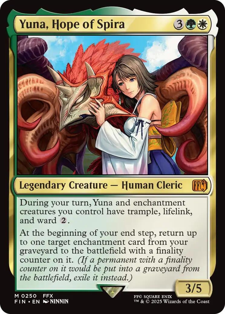 Image for Yuna, Hope of Spira (250) (FIN) - Magic: The Gathering