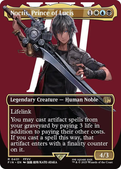 Noctis, Prince of Lucis (Borderless) (401) (FIN)