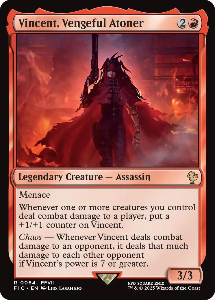 Image for Vincent, Vengeful Atoner (64) (FIC) - Magic: The Gathering
