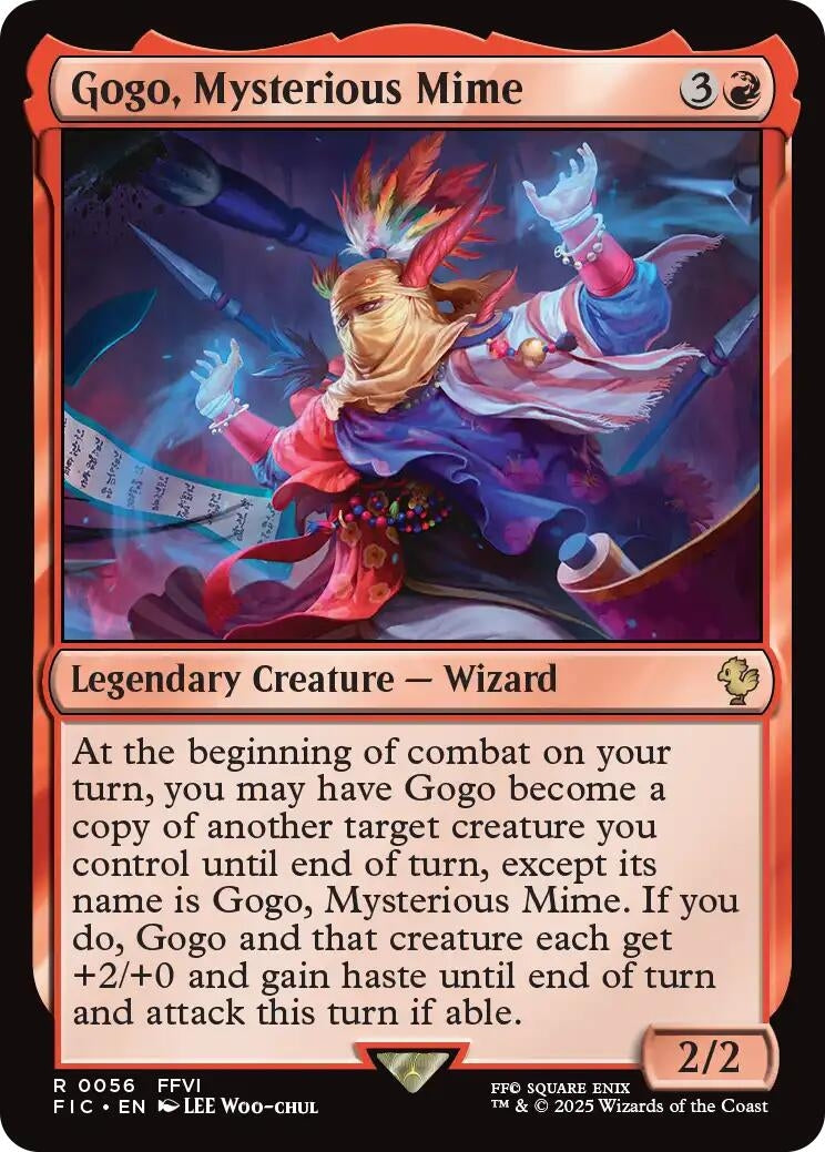 Image for Gogo, Mysterious Mime (56) (FIC) - Magic: The Gathering