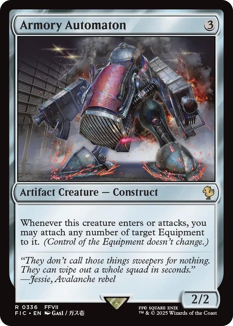 Image for Armory Automaton (336) (FIC) - Magic: The Gathering