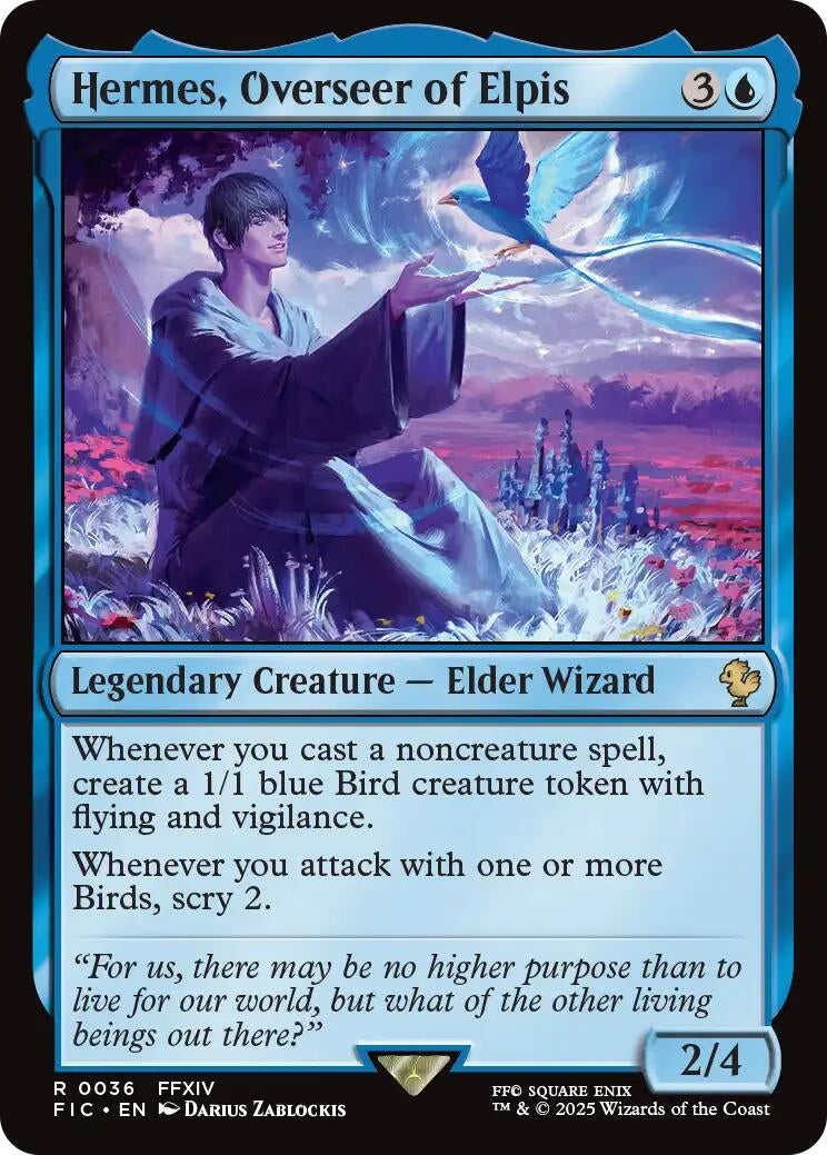 Image for Hermes, Overseer of Elpis (36) (FIC) - Magic: The Gathering