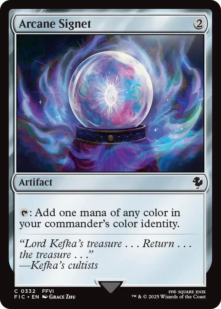 Image for Arcane Signet (0332) (332) (FIC) - Magic: The Gathering