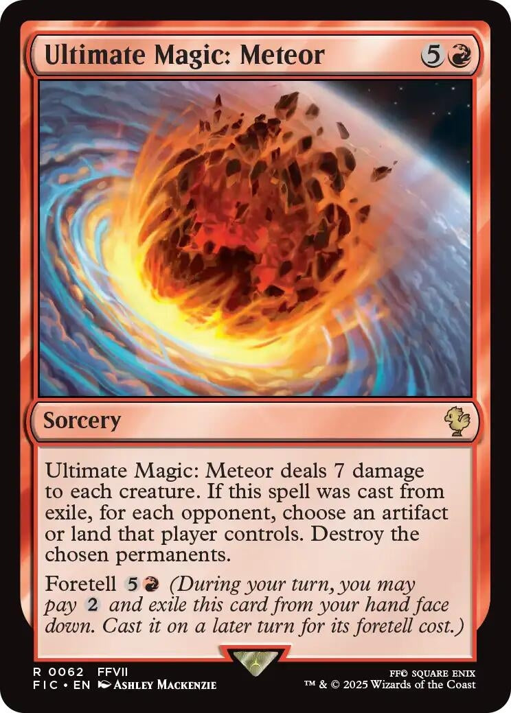 Image for Ultimate Magic: Meteor (62) (FIC) - Magic: The Gathering