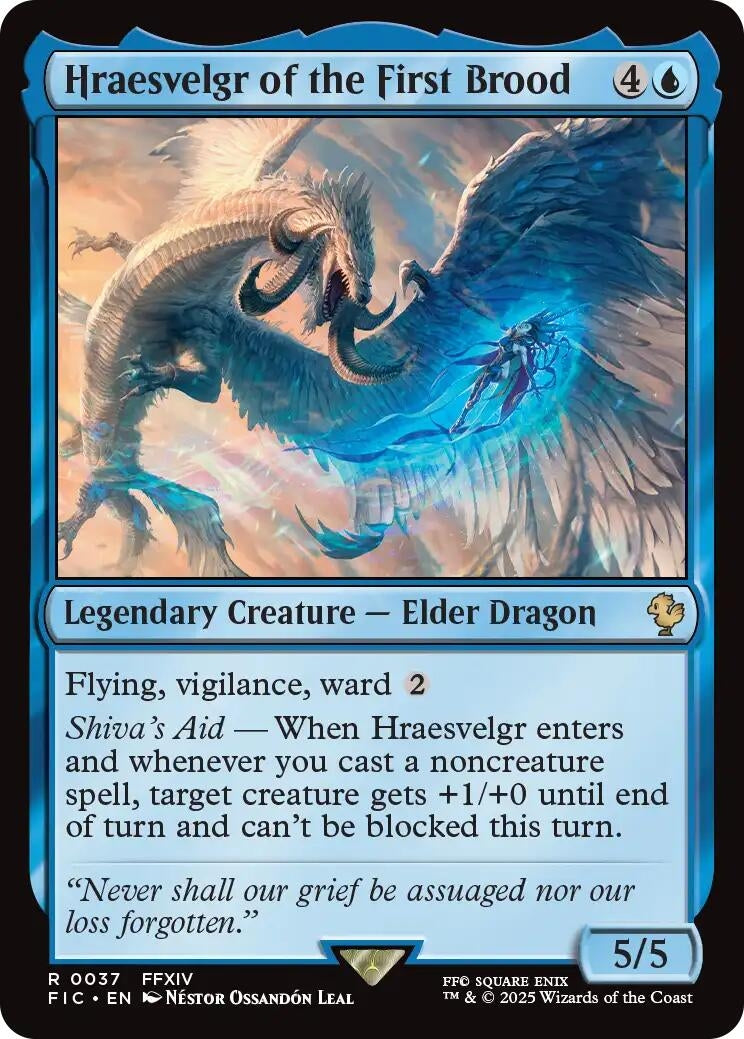 Image for Hraesvelgr of the First Brood (37) (FIC) - Magic: The Gathering