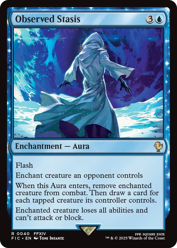 Image for Observed Stasis (40) (FIC) - Magic: The Gathering