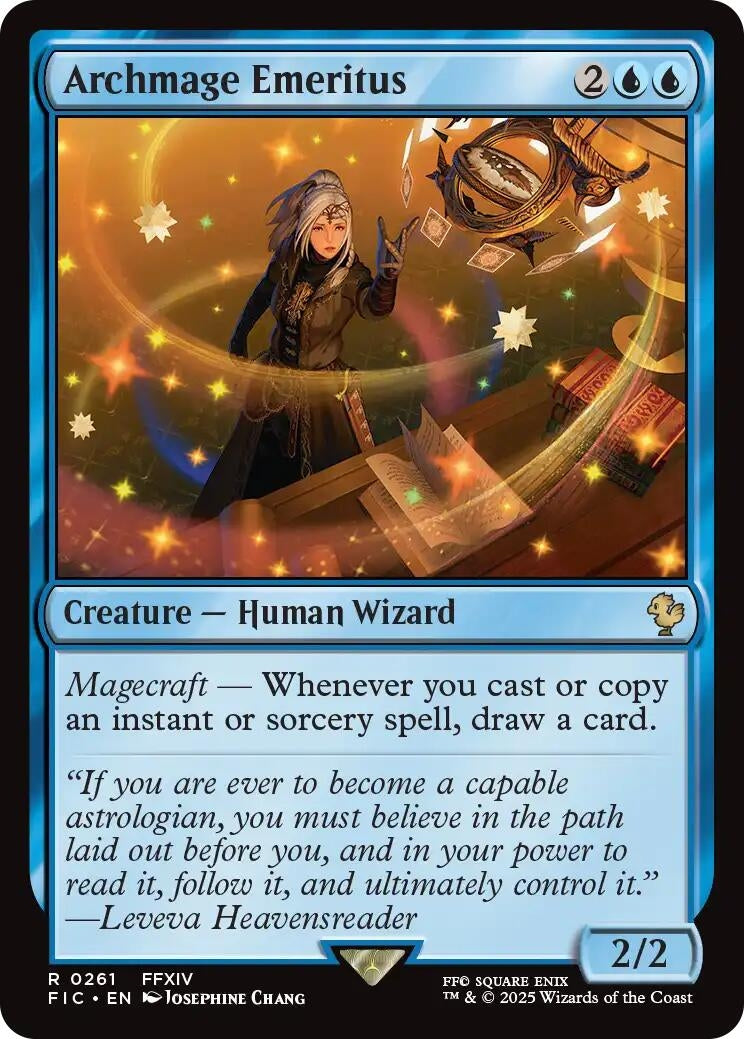 Image for Archmage Emeritus (261) (FIC) - Magic: The Gathering