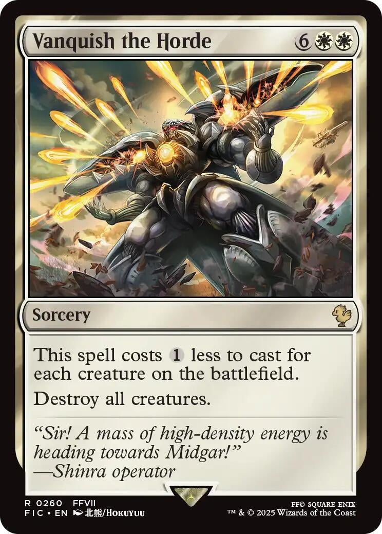 Image for Vanquish the Horde (260) (FIC) - Magic: The Gathering