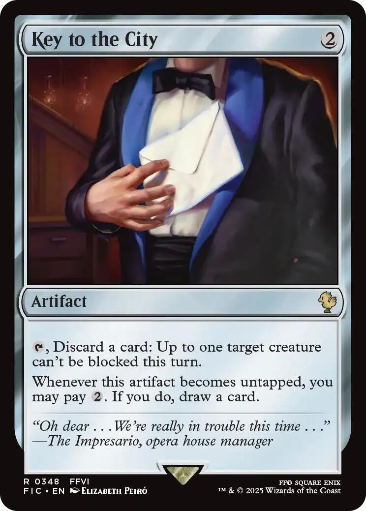 Image for Key to the City (348) (FIC) - Magic: The Gathering