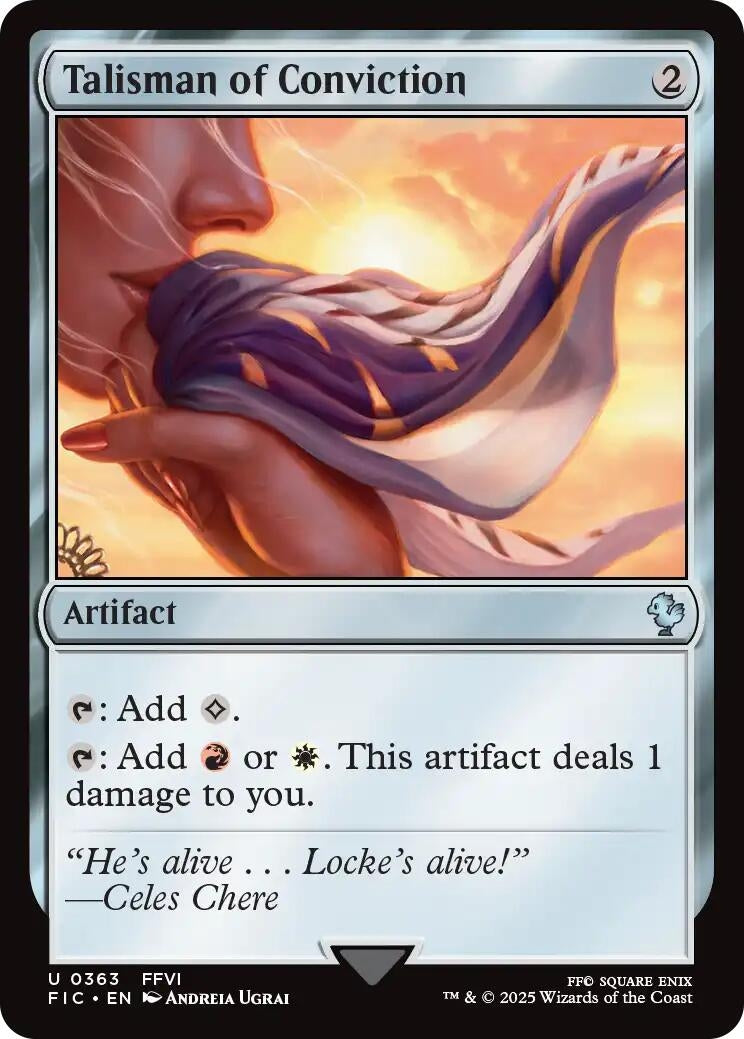 Image for Talisman of Conviction (363) (FIC) - Magic: The Gathering