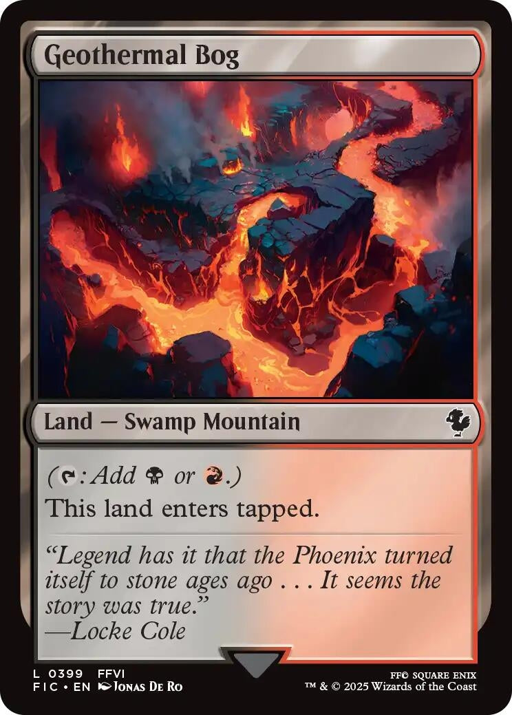 Image for Geothermal Bog (399) (FIC) - Magic: The Gathering