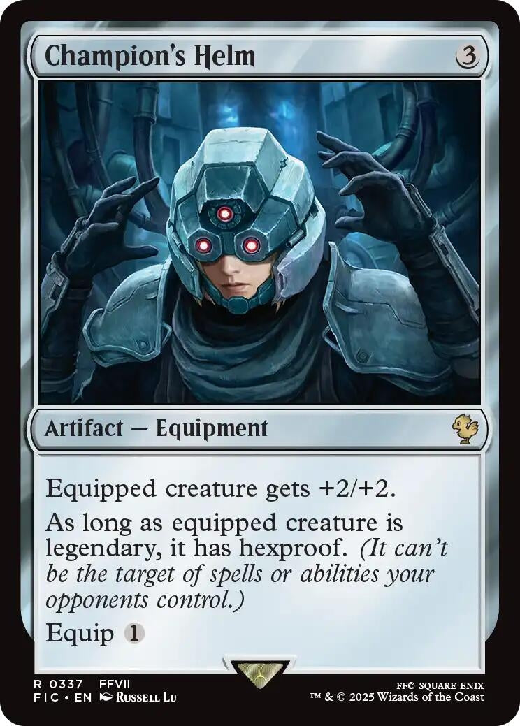 Image for Champion's Helm (337) (FIC) - Magic: The Gathering