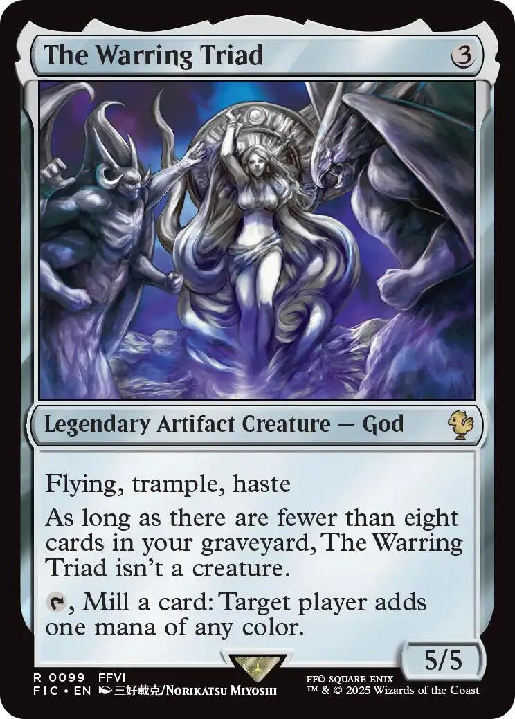Image for The Warring Triad (99) (FIC) - Magic: The Gathering