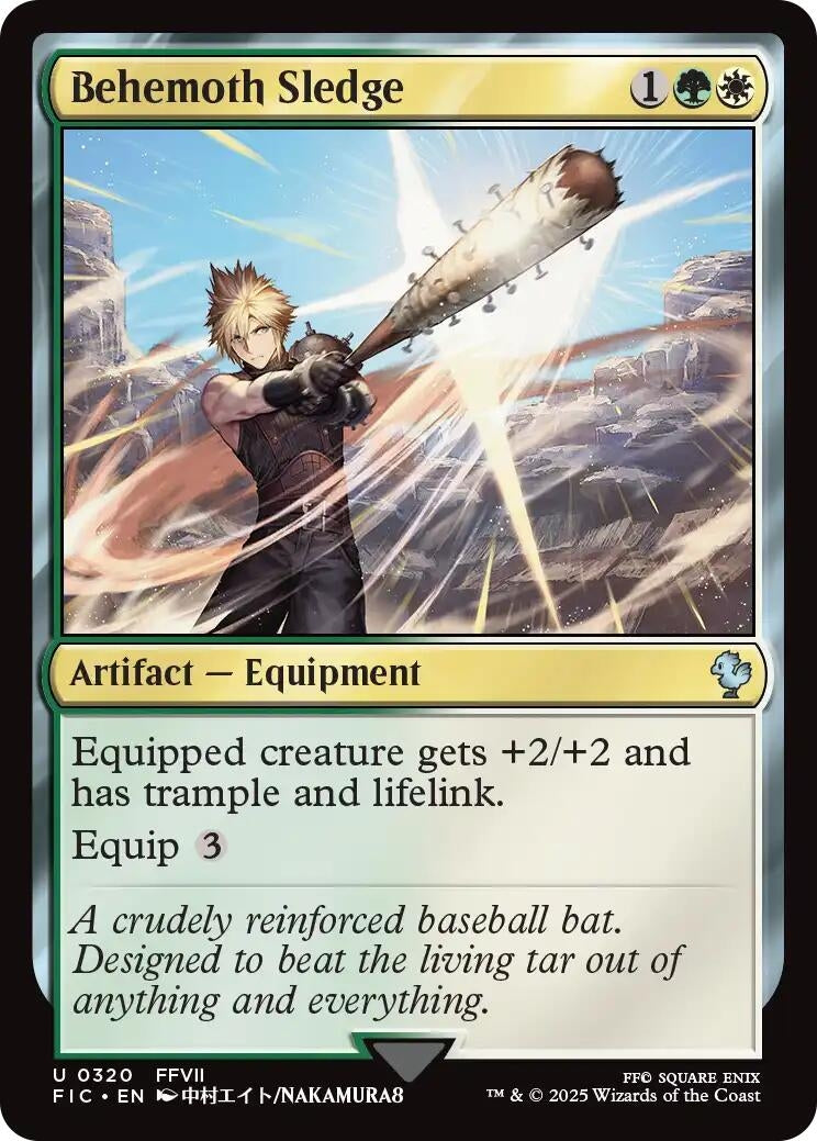 Image for Behemoth Sledge (320) (FIC) - Magic: The Gathering
