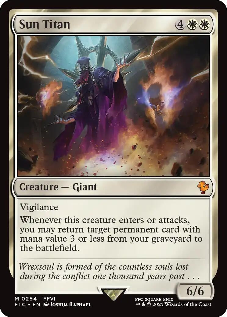 Image for Sun Titan (254) (FIC) - Magic: The Gathering