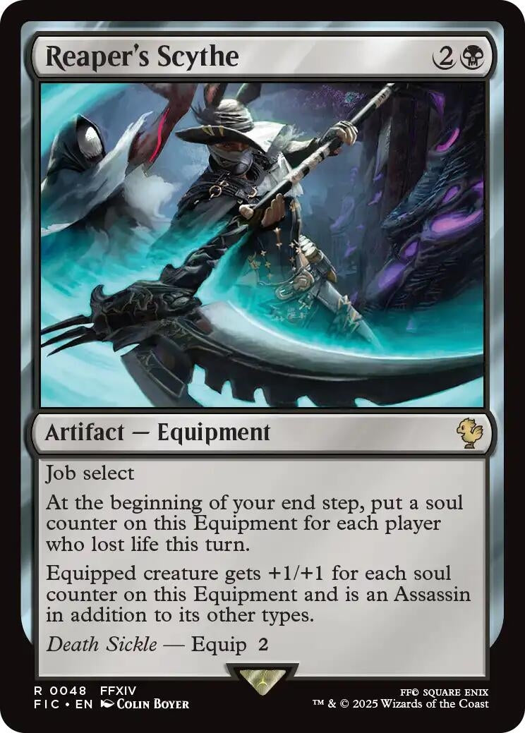 Image for Reaper's Scythe (48) (FIC) - Magic: The Gathering