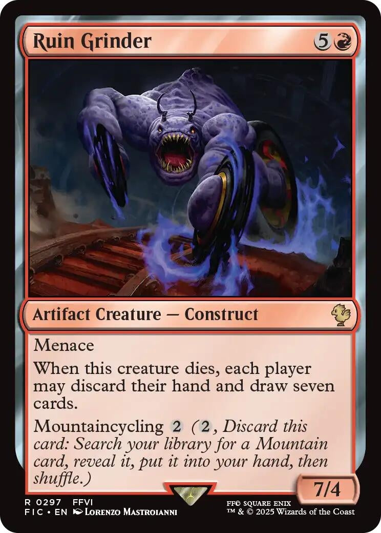 Image for Ruin Grinder (297) (FIC) - Magic: The Gathering