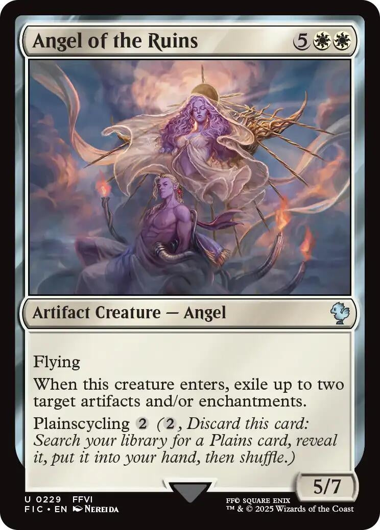 Image for Angel of the Ruins (229) (FIC) - Magic: The Gathering
