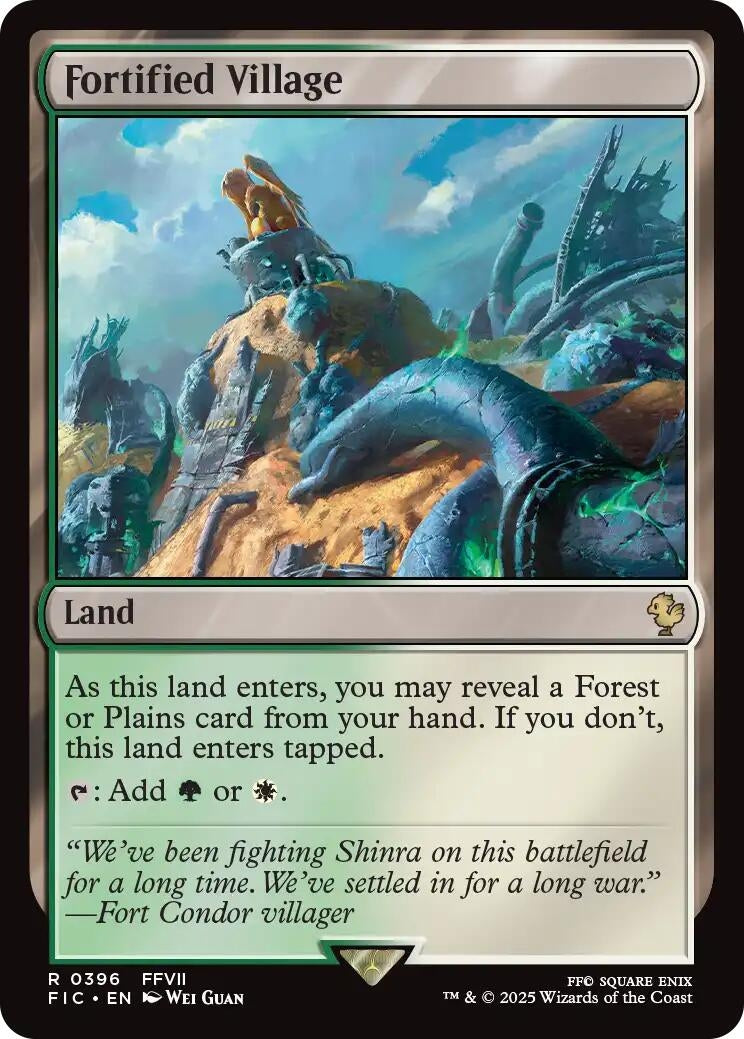 Image for Fortified Village (396) (FIC) - Magic: The Gathering