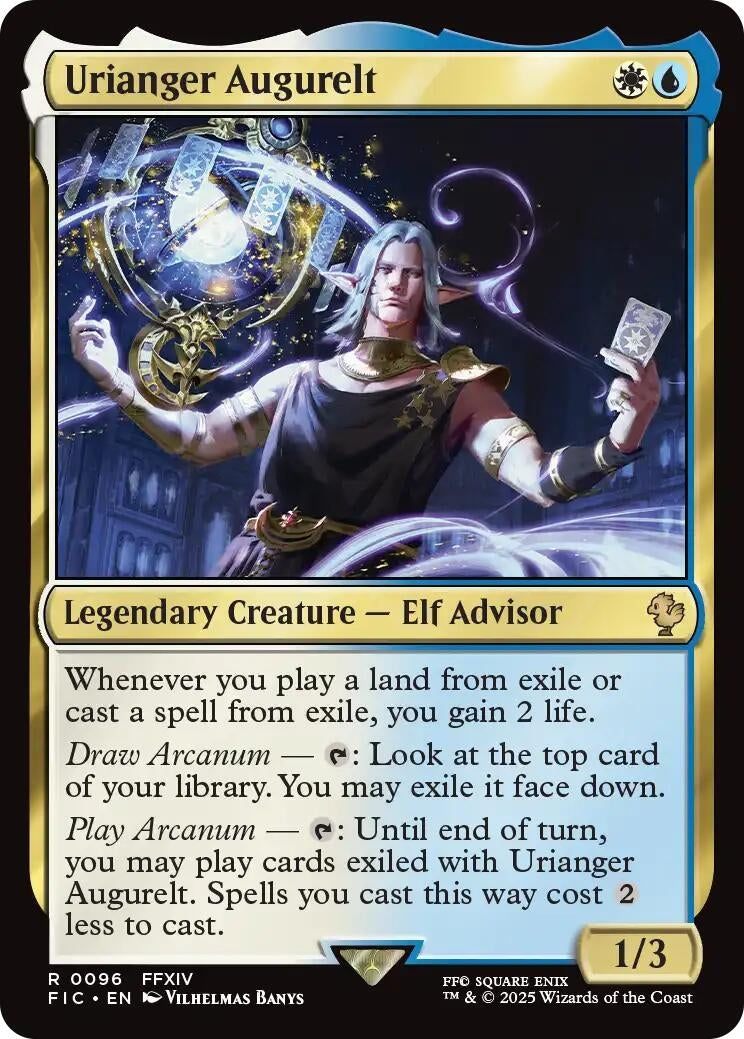 Image for Urianger Augurelt (96) (FIC) - Magic: The Gathering