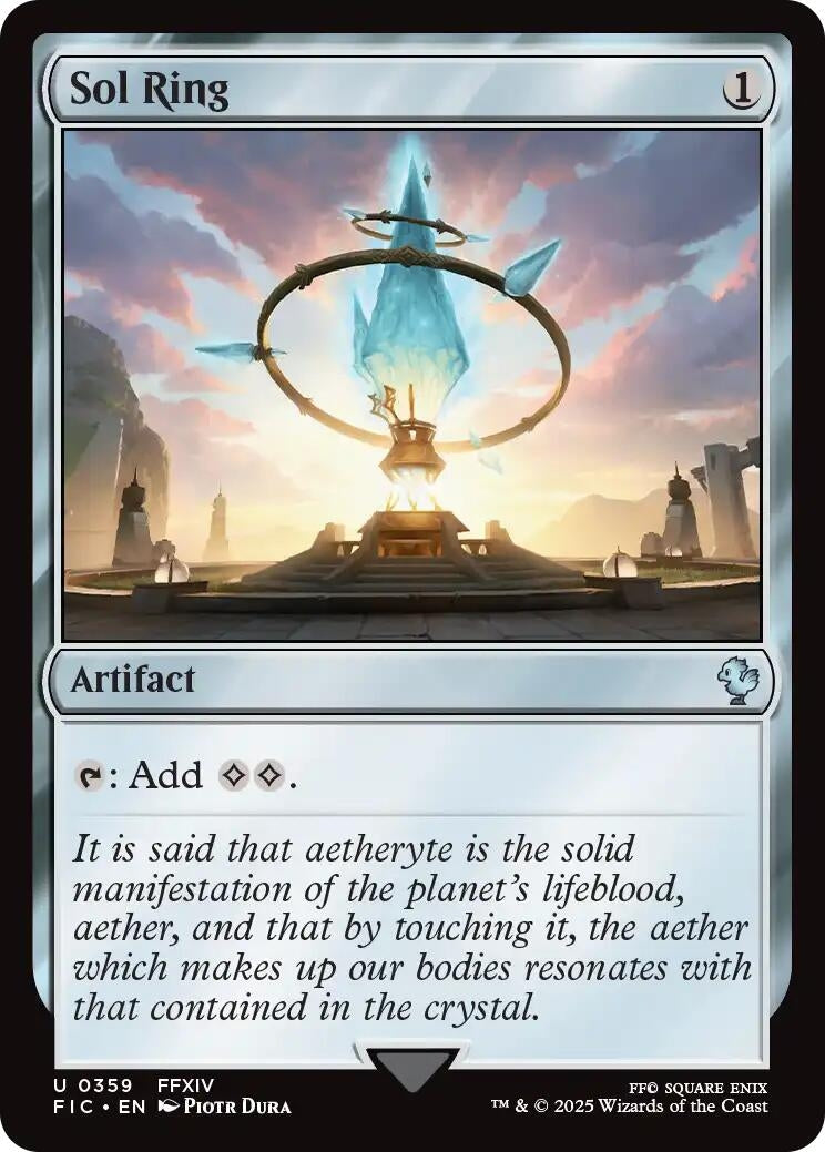 Image for Sol Ring (0359) (359) (FIC) - Magic: The Gathering