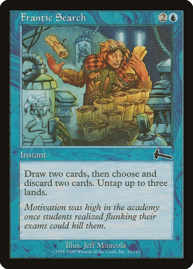 Image for Frantic Search (32) (ULG) - Magic: The Gathering