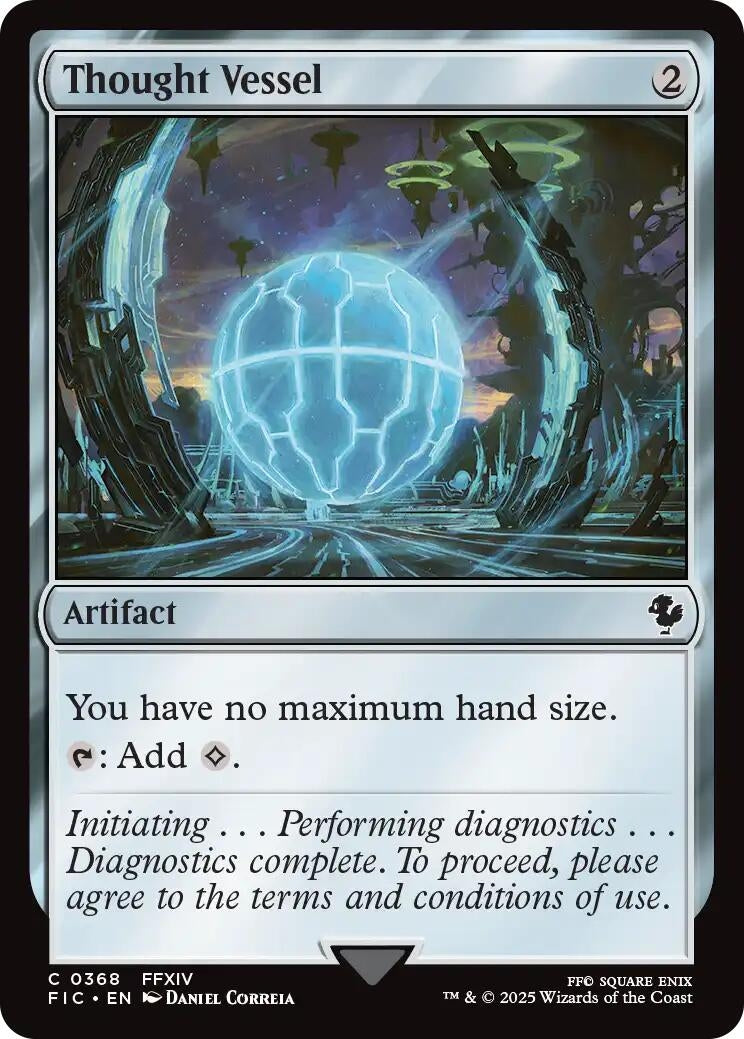Image for Thought Vessel (368) (FIC) - Magic: The Gathering
