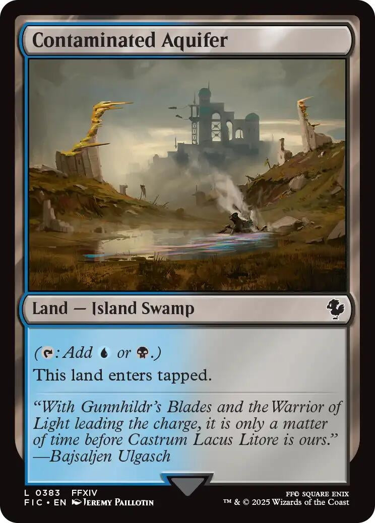 Image for Contaminated Aquifer (383) (FIC) - Magic: The Gathering