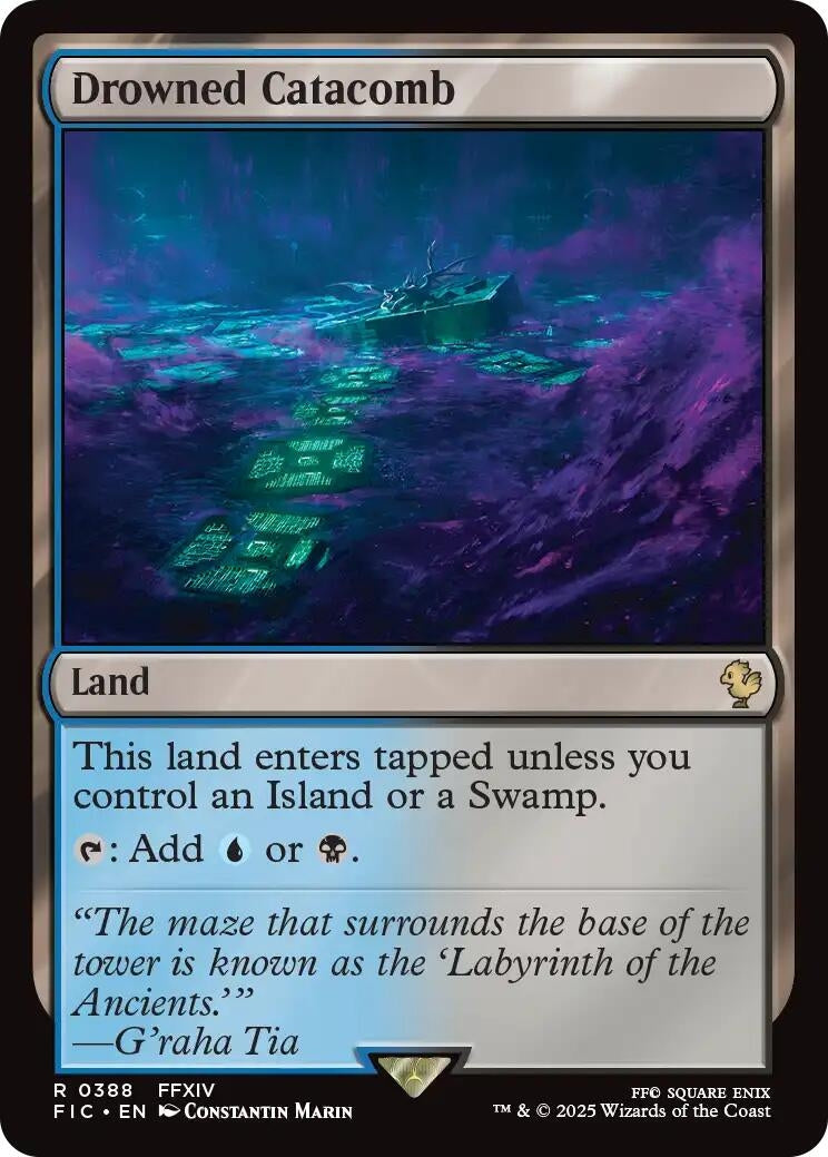 Image for Drowned Catacomb (388) (FIC) - Magic: The Gathering
