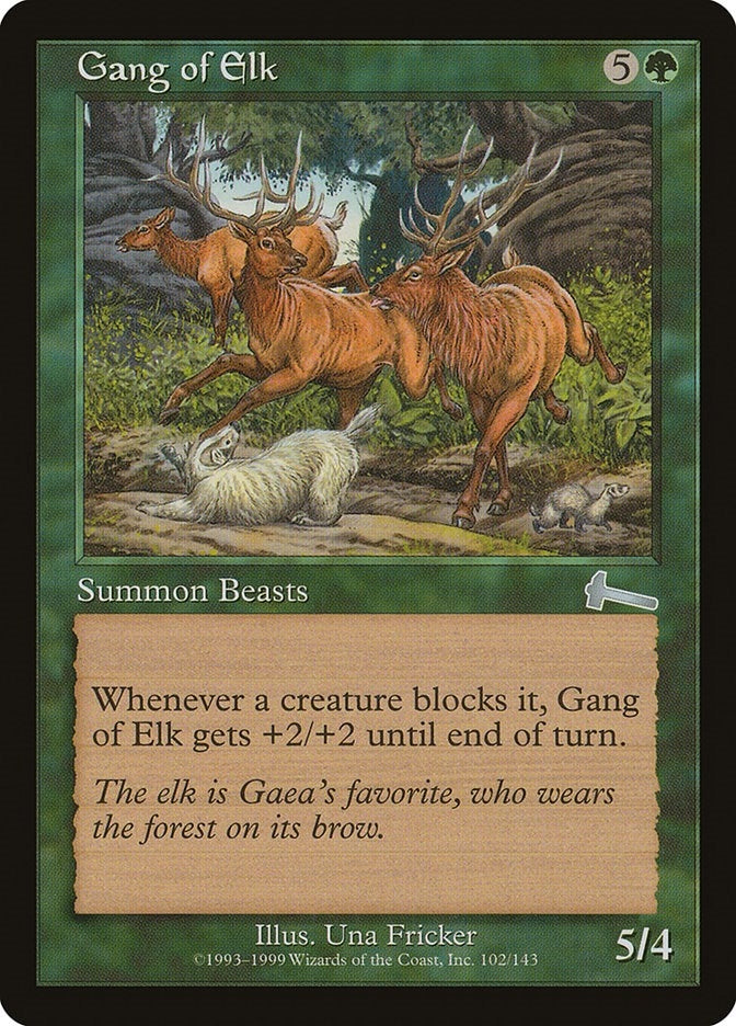 Image for Gang of Elk (102) (ULG) - Magic: The Gathering